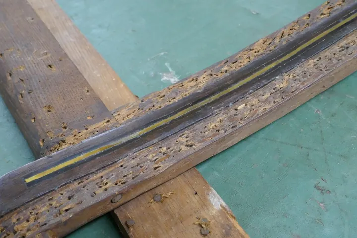 Repaired ribbon.