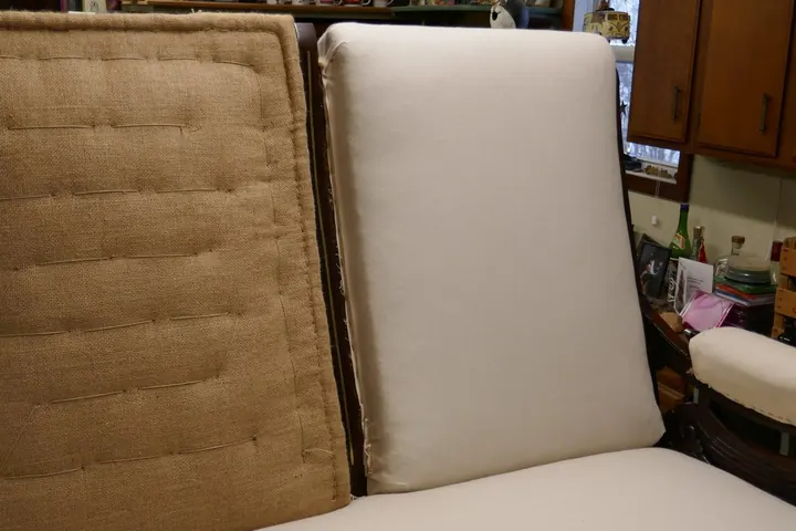 Completed muslin, ready for upholstery.