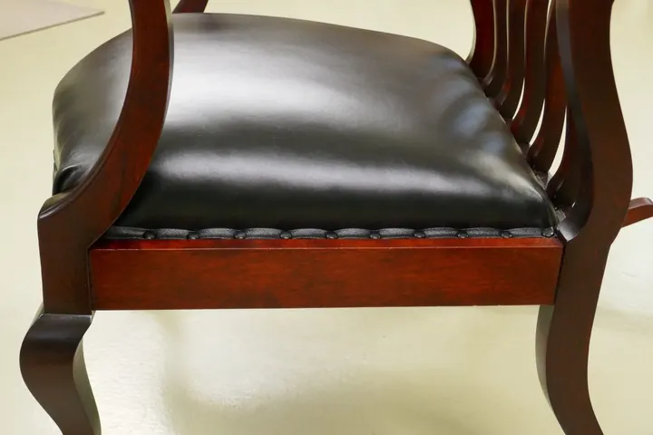 Leather imported from Austria.