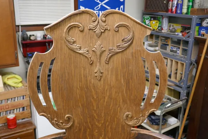 Stripped and ready for finishing.