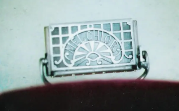 1895 Melchior Barber's Chair, photo 3 of 4