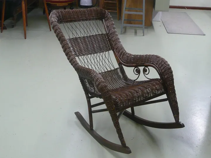 It was around 1990 when I unearthed the chair but didn't start the restoration until several years later. I had completed the weaving but was never happy with the finish so the chair was left unattended in the basement until recent months.