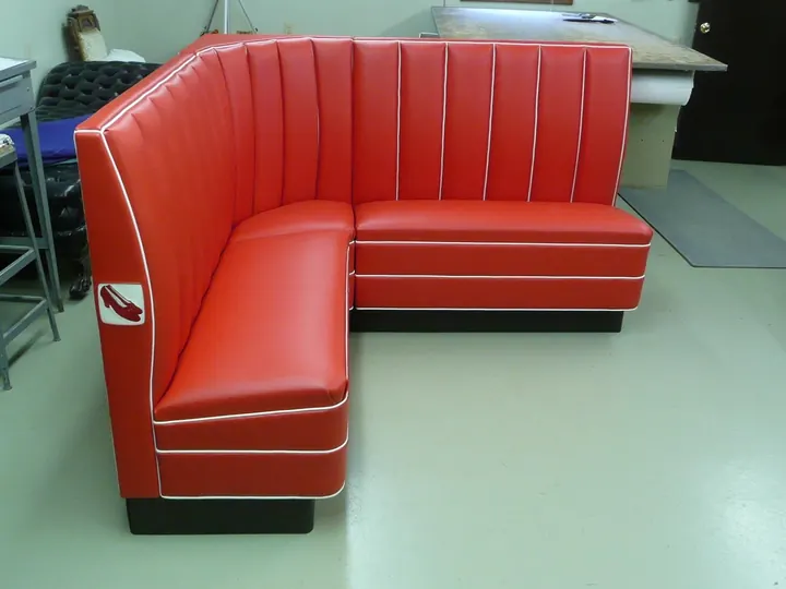 1930s-Style Diner Booth, finished
