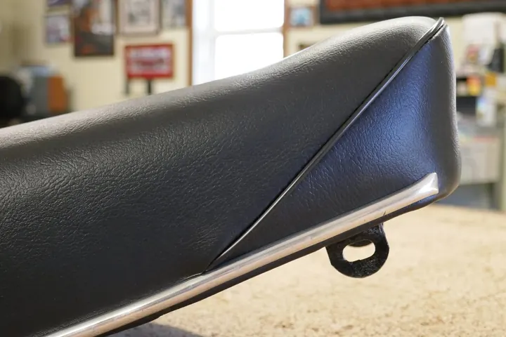 Proper seam placement overlooked by factory quality control.
