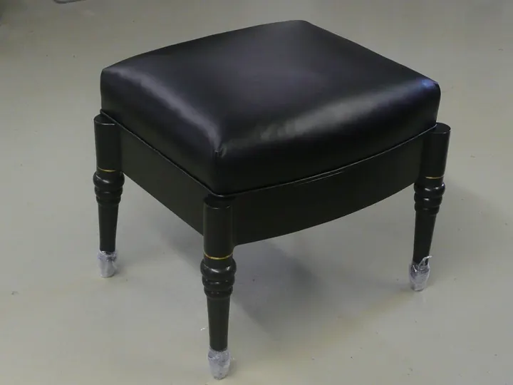 First seat completed with leather imported from Austria.