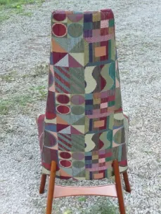 Mod 1960s High-Back Chair, photo 1 of 15