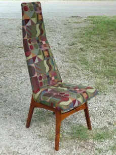 Mod 1960s High-Back Chair, photo 2 of 15