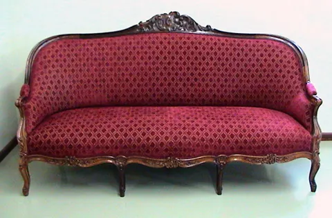 Napoleon III Settee, Louis XV Style, photo 1 of 22