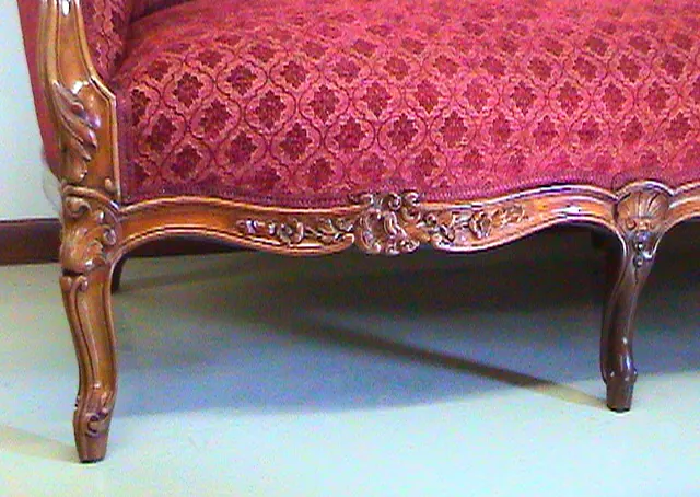 Napoleon III Settee, Louis XV Style, photo 2 of 22