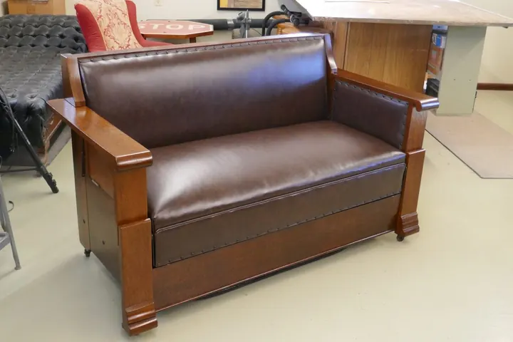 Sofa bed, circa 1895