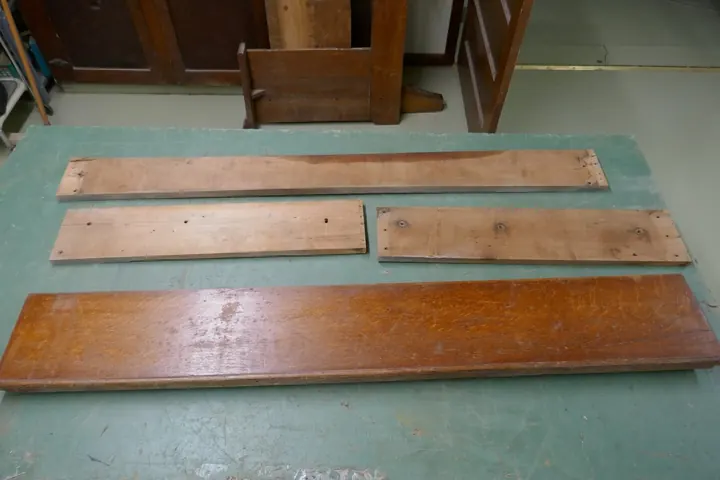 Disassembled base.